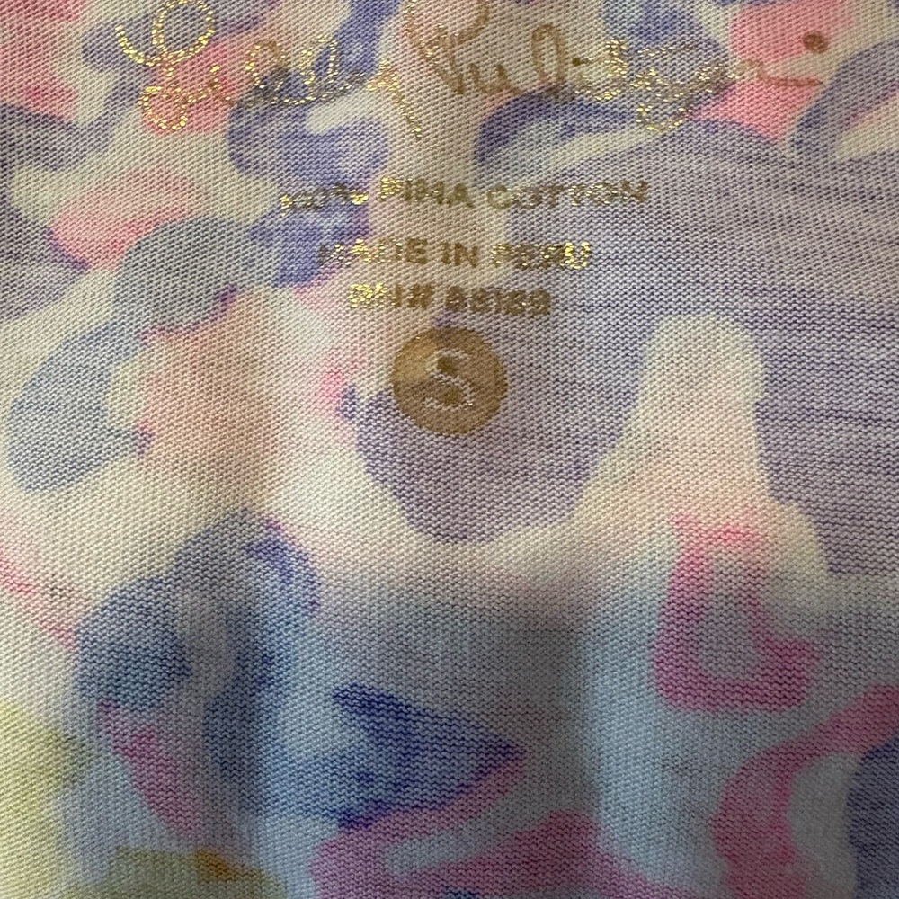 Lilly Pulitzer Pastel Floral Cotton Dress - Picture 2 of 5